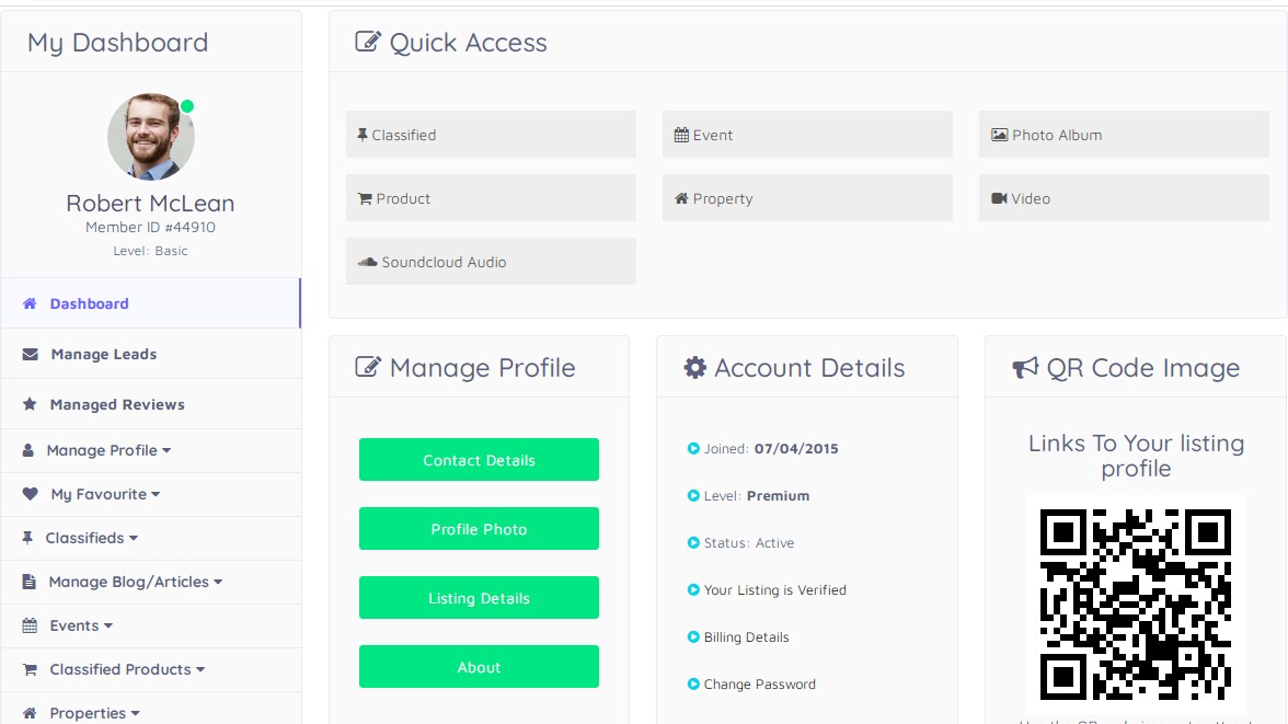 Centralized Member Control