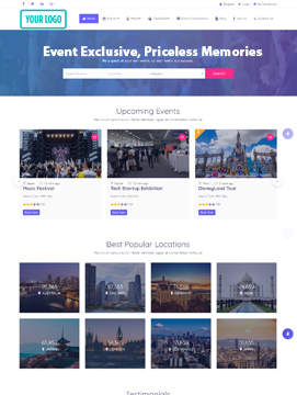 Event Listing Directory theme