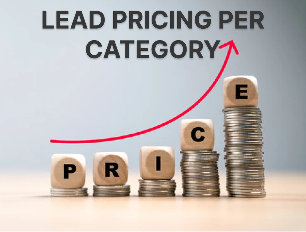 Lead Pricing per Category addon