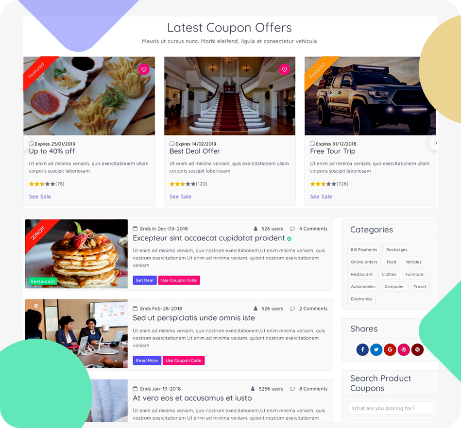 Feature-Rich Coupon Management System